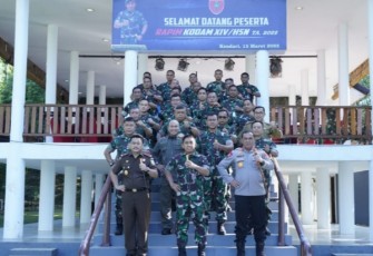 Rapim Kodam XIV/Hasanuddin TA 2022