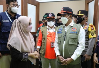 Kepala BNPB Tinjau Kesiapan Prokes Jelang MotoGP 