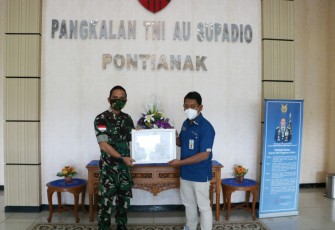 Lanud Supadio Terima Penghargaan Pelaksanaan Pemanfaatan BMN Tahun 2021