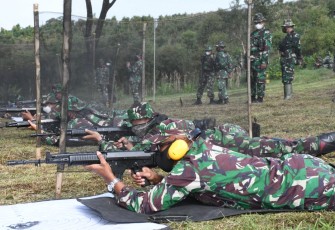 Kodim 0802/Ponorogo Gelar Latihan Menembak 