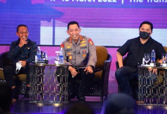 Kapolri Minta HIPMI Kawal Kebijakan Pertumbuhan Ekonomi