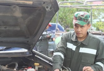 Kodim 1015/Sampit Terima Tim Asnik Denpal XII/2 Palangkaraya
