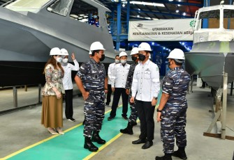 Kunjungi Wakasal ke PT  Samudera Indonesia Berjaya 