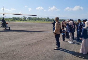 Saka Dirgantara Bhakti Husada Kunjungi Lanud Sutan Sjahrir
