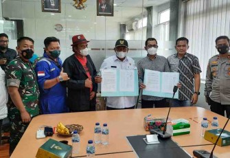Dandim Indramayu Mediasikan Tuntutan Warga Terdampak Limbah PT. Pertamina ITB 