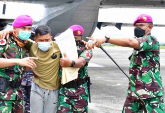 Danpasmar 3 Sambut Personel Korban Selamat, Serangan KKB di Nduga Papua