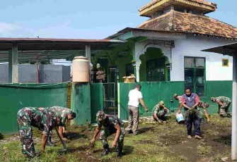 Sambut Bulan Suci Ramadhan 1443 H /2022 M, Kodim 0808/Blitar Gelar Karya Bakti Serentak