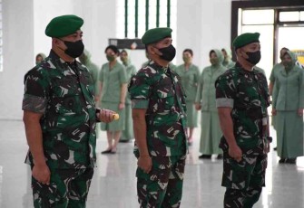Pelantikan 16 Pamen Naik Pangkat, Ini Motivasi Pangdam I/BB