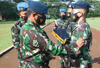 Pelantikan Kenaikan Pangkat Personel Lanud Abd Saleh Periode 1 April 2022