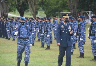 Lanud Maimun Saleh Gelar Upacara Peringatan HUT Ke - 76 TNI Angkatan Udara 