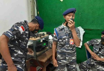 Prajurit Lanudal Kupang Perkuat Prosedur Komunikasi Taktis