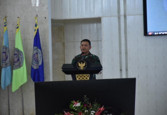 1840 Mahasiswa Ikuti Kuliah Umum Kasad di Unsrat Manado