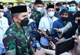 Kodam Hasanuddin Gelar Amaliah Ramadhan Pasar Sembako Murah