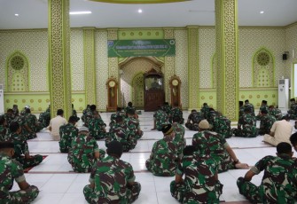 Peringatan Nuzullul Qur'an Kodam XII/Tpr di Masjid Nurul Ikhlas Makodam