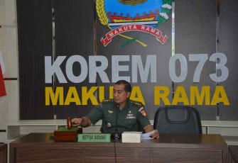 Kasrem 073 Letkol Czi Hendro Edi Busono