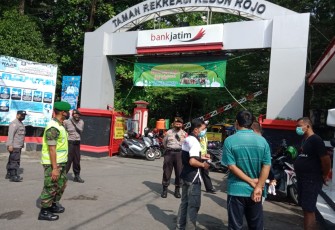 Ciptakan kondisi aman, petugas gabungan patroli di tempat wisata