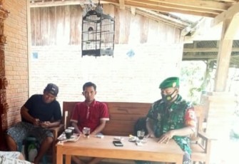 Sambangi kediaman warga binaan pererat silaturahmi. Jum'at (06/05/3022)