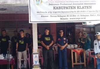 Halal bihalal AWPI Klaten bersama media, Munggu (15/5/2022)