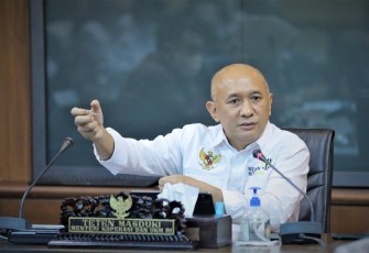 MenkopUKM saat rakor Komite Pengembangan Kewirausahaan Nasional di Jakarta. Senin (16/05/2022)