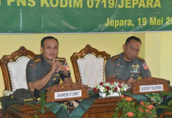 Kunker Danrem 073/Mkt di Kodim 0719/Jepara