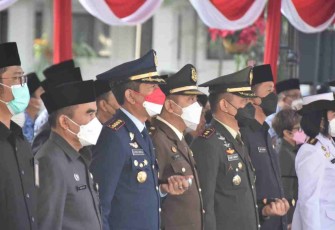 Peringatan Harkitnas di Plaza Balaikota Bandung. Jum'at (20/05/2022)