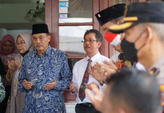 Pelepasan Wali Kota dan Wakil Wali Kota Tebing Tinggi, Senin (23/5/2022)