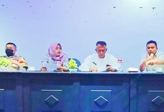 Sosialisasi hutan desa, oleh Pemdes Lancangkuning bersama Bhabinkamtibmas, KPHP Bintan - Tanjung Pinang, RT/RW dan tokoh masyarakat, Jumat (27/05/2022).