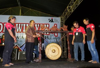Acara seremonial pembukaan Jamwil IV Oi Jawa Tengah, Sabtu (28/5/2022) malam.