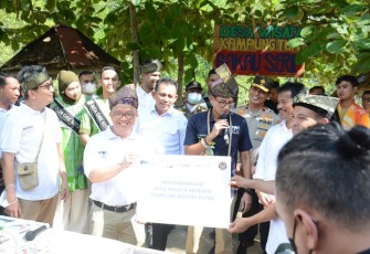 Kunjungan kerja Menparekraf RI, Selasa (31/5/2022).