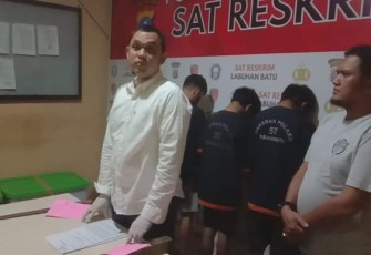 Konferensi Pers Polres Labuhanbatu