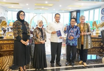 Bamsoet saat menerima pengurus ABP PTSI di Jakarta 