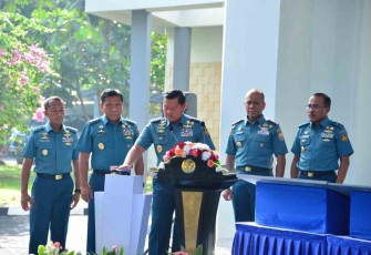 Kasal saat meresmikan Sarpas di mess Kowal Kartini Sunter Jakarta Utara 