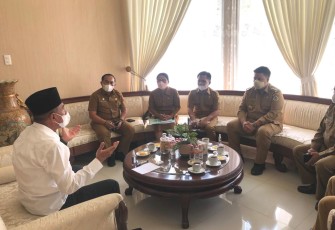 Audiensi dengan Gubernur Sumatra Utara