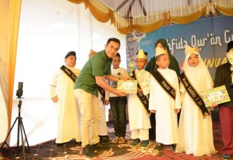 Wabup Labura saat Hadiri Wisuda Tahfidz Qur'an SD Majdah Al Fayyad Islamic School 