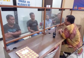 Unit SPKT-A Polres Labuhanbatu saat Lakukan Problem Solving Perkara Penganiayaan