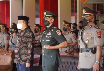 Danrem 071/Wijayakusuma saat di SPN Polda Jateng Purwokerto