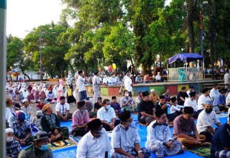 Sholat Idul Adha di Kecamatan Juwana