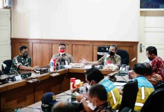 Rapat tanggap bencana lintas sektoral Pati
