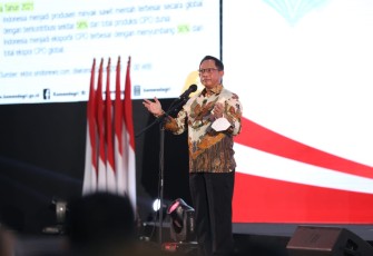 Mendagri saat membuka orientasi pembangunan desa berkelanjutan di Jakarta 