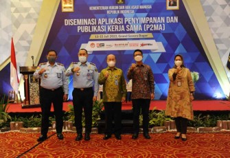 Sosialisasi aplikasi P2MA Kemenkumham di Bogor