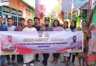 Safarai Harkamtibmas jajaran Polrestabes Makassar