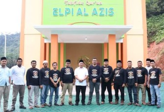 Bupati Labuhanbatu saat Resmikan Rumah Tahfidz Qur'an Yayasan Elfi Al Azis 