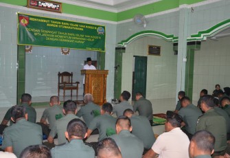 Peringatan Tahun Baru Islam 1 Muharram 1444 H di Korem 073/Mkt