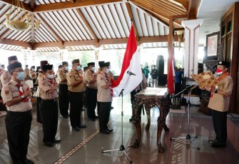 Pelantikan pengurus Kwarcab Pati