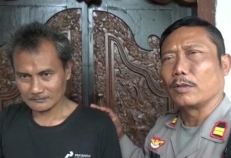 Kapolsek Curahdami bersama Suwadi
