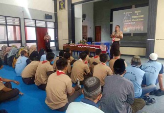 Materi wasbang bagi WBP Lapas II B Pati 