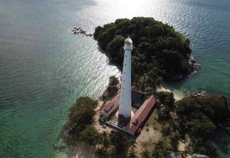 Ilustrasi menara suar