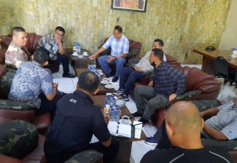 Pembahasan Pelatihan Intelijen, Latnister dan Latihan Tempur Terintegrasi TA 2022 Korem 064/MY
