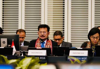 Mentan SYL di JFAMM G20 Washington DC Amerika Serikat, Selasa (11/10)