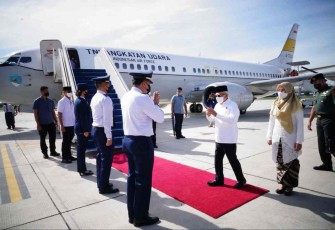 Wapres RI KH Ma'ruf Amin bertolak ke Yogyakarta 